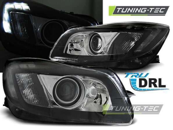 OPEL INSIGNIA 08-12 Μαύρο TRU DRL