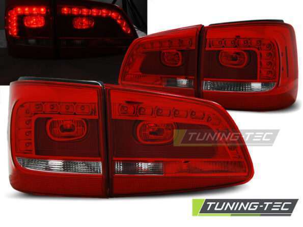Πίσω φανάρια  led Κόκκινο Λευκό για VW TOURAN 08.10-