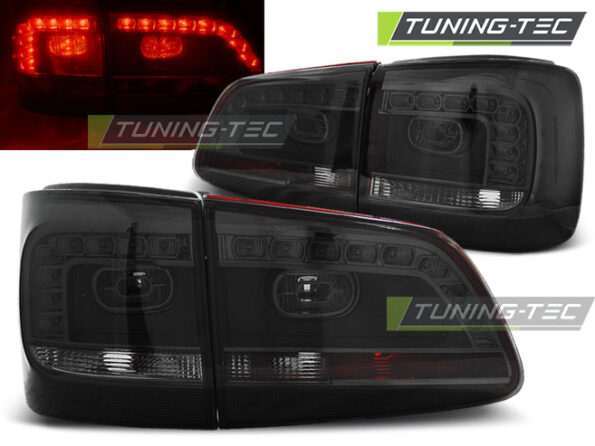 Πίσω φανάρια  led SMOKE για VW TOURAN 08.10-