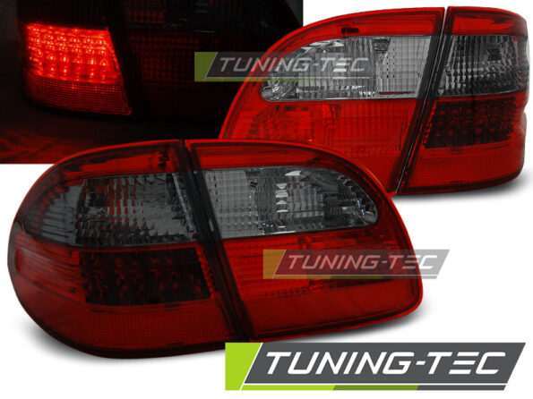 Πίσω φανάρια  led Κόκκινο SMOKE για MERCEDES W211 WAGON E-KLASA 02-06