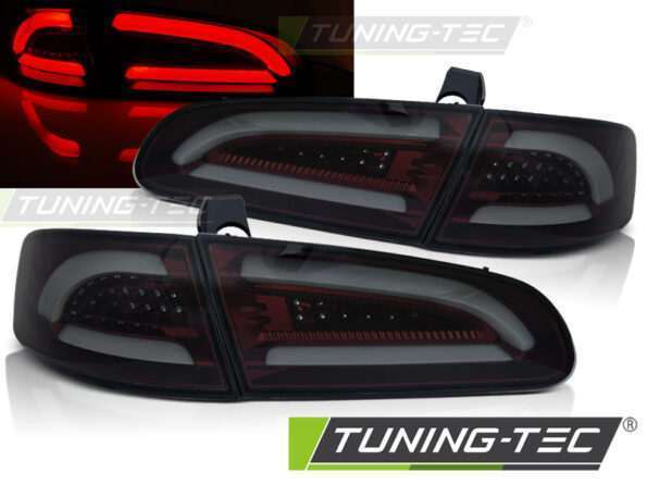 Πίσω φανάρια  led Κόκκινο SMOKE για SEAT IBIZA 04.02 -08