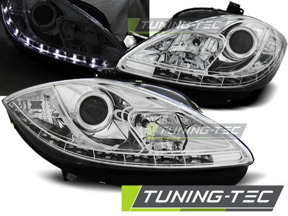 Φανάρια DAYLIGHT χρωμίου για SEAT LEON ALTEA 09-12