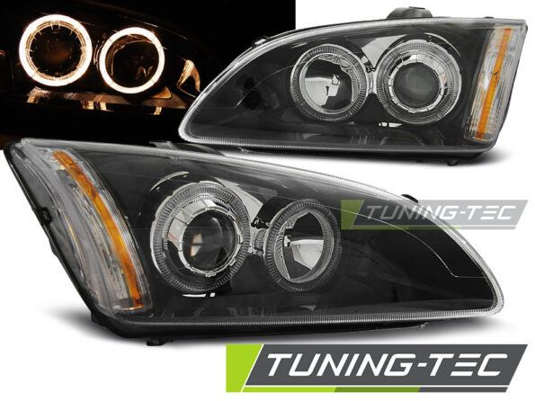 FORD FOCUS II 09.04-01.08 ANGEL EYES Μαύρο