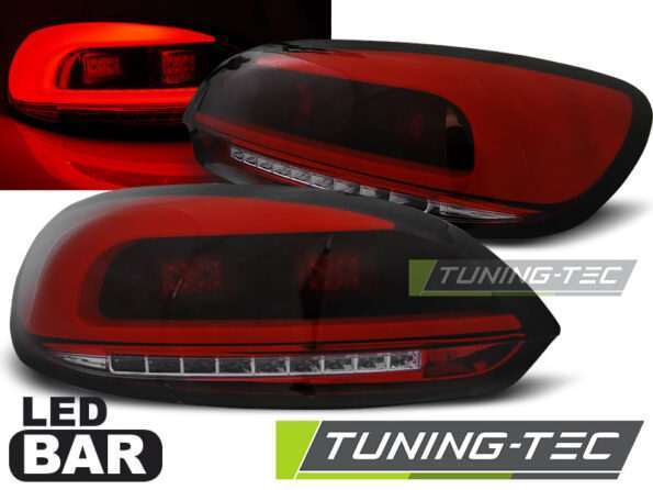 Πίσω φανάρια led Κόκκινο SMOKE για LDVWC2 VW SCIROCCO III 08-04.14