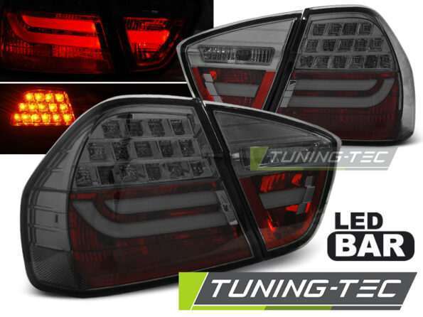 Πίσω φανάρια led SMOKE για BMW E90 03.05-08.08