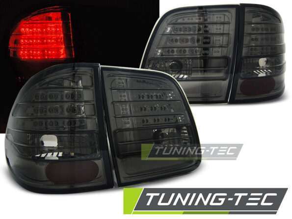 Πίσω φανάρια led SMOKE για MERCEDES W210 95-03.02 KOMBI