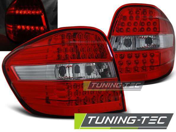 Πίσω φανάρια led Κόκκινο Λευκό για MERCEDES M-KLASA W164 05-08