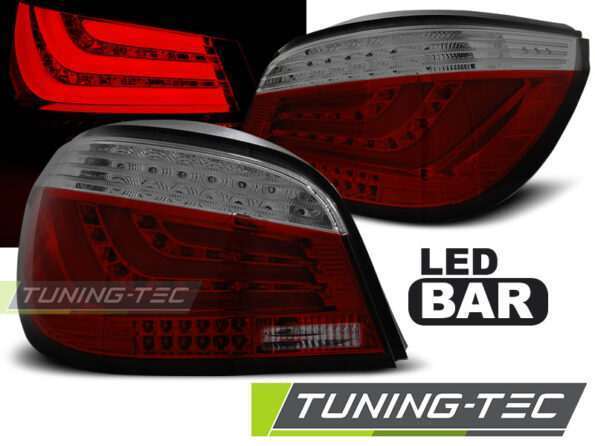Πίσω φανάρια  led Κόκκινο SMOKE για BMW E60 03.07-12.09