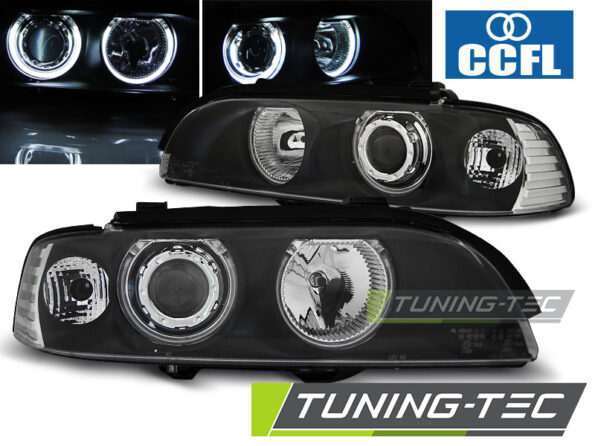 Φανάρια ANGEL EYES CCFL Μαύρο για BMW E39 09.95-06.03