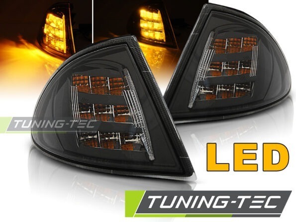 Εμπρός φλας Μαύρο LED για BMW E46 05.98-08.01