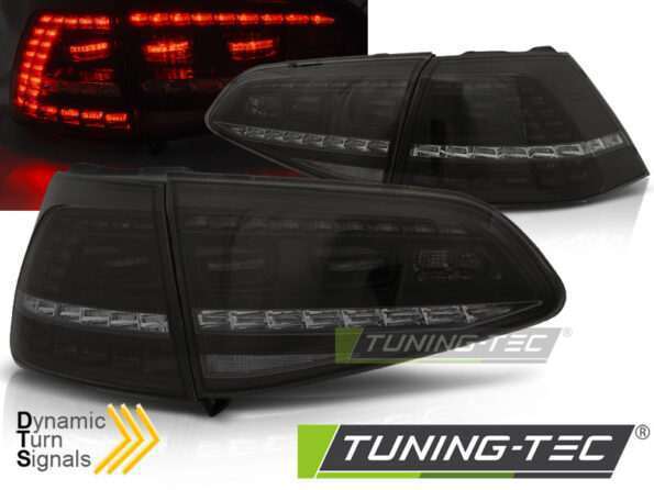 Πίσω φανάρια  led SPORT SMOKE SEQ για VW GOLF 7 13-17