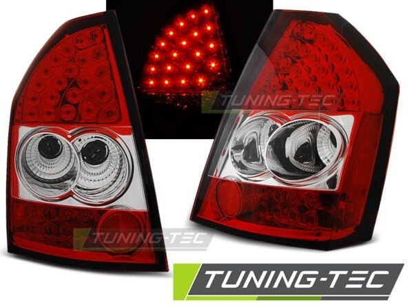 CHRYSLER 300C/300 09-10 Κόκκινο Λευκό LED