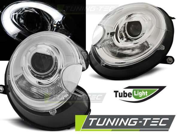 Φανάρια TUBE LIGHT χρωμίου για BMW MINI (COOPER) 06-14
