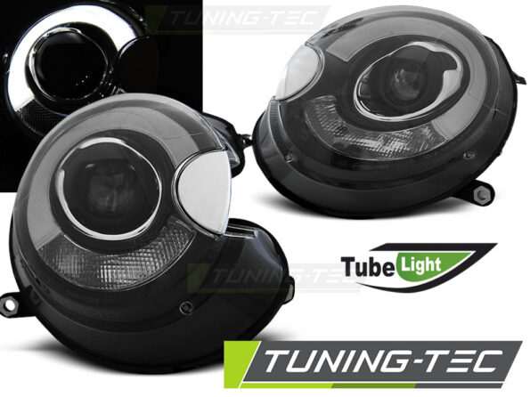 Φανάρια TUBE LIGHT Μαύρο για BMW MINI (COOPER) 06-14