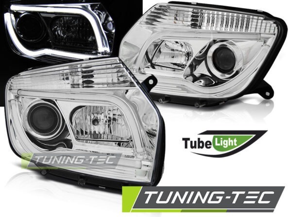 DACIA DUSTER 04.10-14 χρωμίου TUBE LIGHT