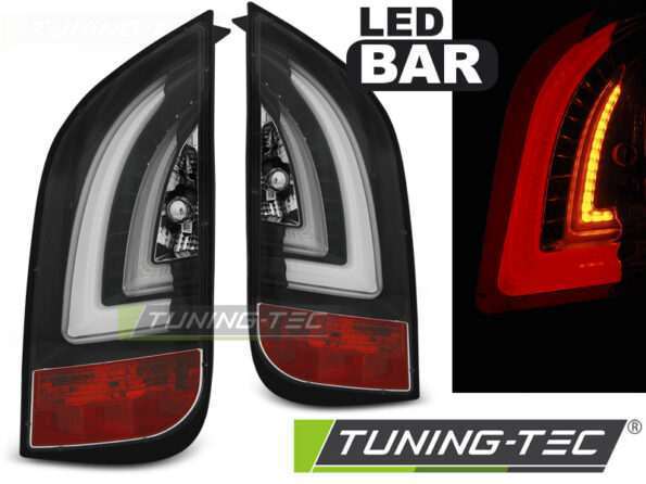 Πίσω φανάρια led Μαύρο για VW UP! 3.11- / SKODA CITIGO 12.11-
