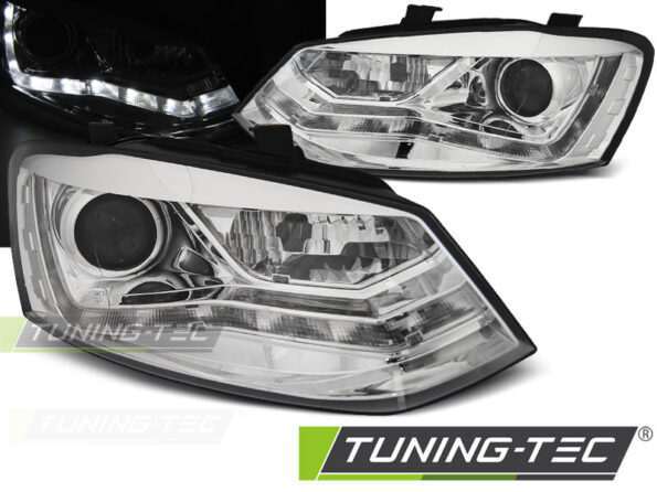 Φανάρια DAYLIGHT χρωμίου για VW POLO 6R 09-03.14