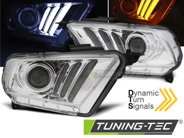 FORD MUSTANG V 10-13 TUBE LIGHT χρωμίου