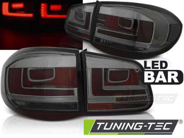 Πίσω φανάρια  led SMOKE για VW TIGUAN 07-07.11