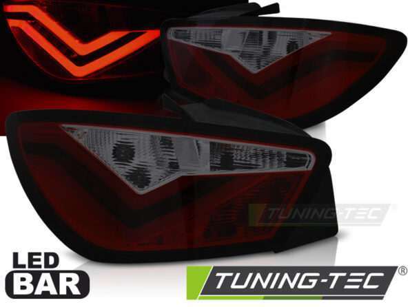 Πίσω φανάρια  led Κόκκινο SMOKE για SEAT IBIZA 6J 3D 06.08-12