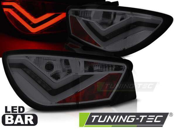 Πίσω φανάρια led SMOKE για SEAT IBIZA 6J 3D 06.08-12