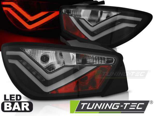 Πίσω φανάρια  led Μαύρο για SEAT IBIZA 6J 3D 06.08-12