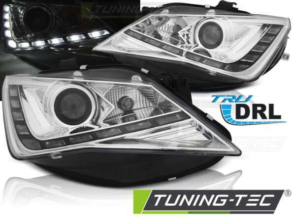 Φανάρια TRUE DRL χρωμίου για SEAT SEAT IBIZA 6J 12-15