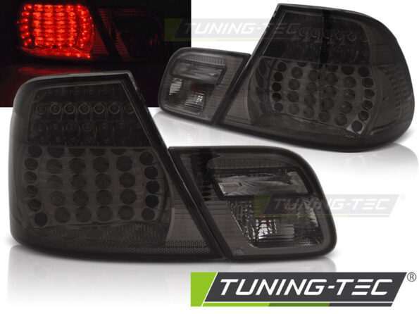 Πίσω φανάρια  led SMOKE για BMW E46 04.03-06 COUPE