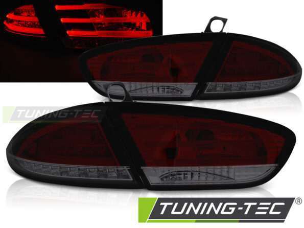 Πίσω φανάρια  led Κόκκινο SMOKE για SEAT LEON 03.09-12