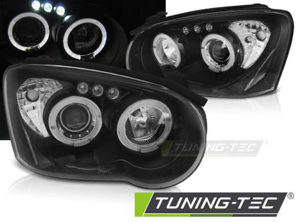 SUBARU IMPREZA II GD 03-05 ANGEL EYES Μαύρο