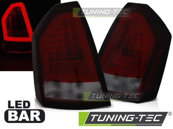 CHRYSLER 300C 05-08 Κόκκινο SMOKE LED BAR