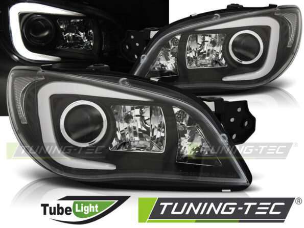 SUBARU IMPREZA II GD 06-07 TUBE LIGHT Μαύρο