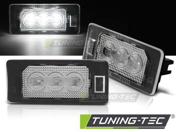 LICENSE LED 3x LIGHTS CLEAR για BMW E90 / F30 / F32 / E39 / E60 / F10 / X3 / X5 / X6
