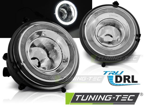 Προβολείς ομίχλης ANGEL EYES LED DRL για BMW MINI COOPER R55, R56, R57