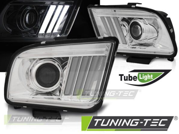 FORD MUSTANG 04-09 TUBE LIGHT χρωμίου