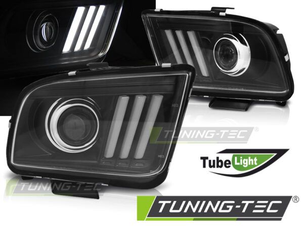 FORD MUSTANG 04-09 TUBE LIGHT Μαύρο