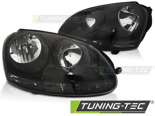 Φανάρια Μαύρο για VW GOLF 5 10.03-09