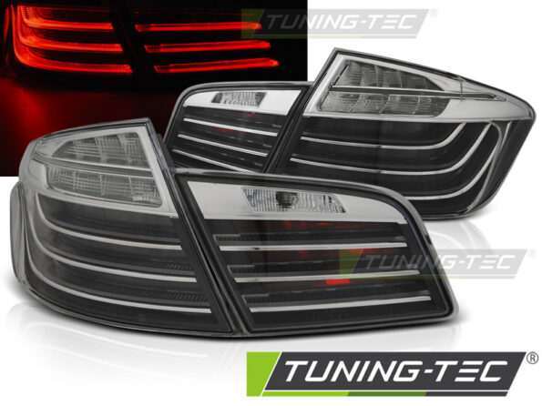 Πίσω φανάρια  led Μαύρο χρωμίου LCI LOOK για BMW F10 10-07.13