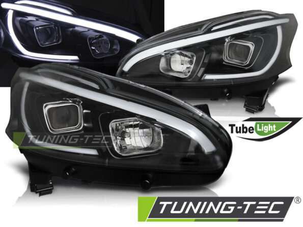 PEUGEOT 208 4.12-06.15 TUBE LIGHT Μαύρο