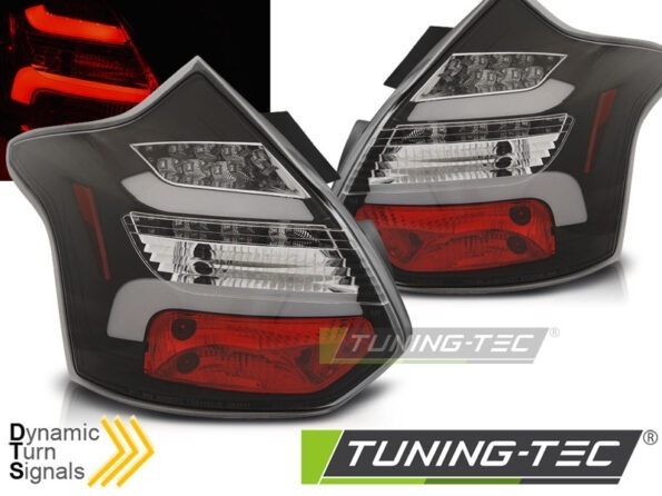 FORD FOCUS 3 11-10.14 HATCHBACK Μαύρο LED BAR SEQ IND.