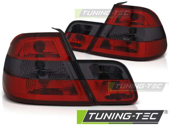 TAIL LIGHTS Κόκκινο SMOKE για BMW E46 04.99-03.03 COUPE
