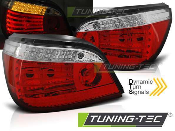 Πίσω φανάρια led Κόκκινο Λευκό SEQ για BMW E60 LCI 03.07-12.09