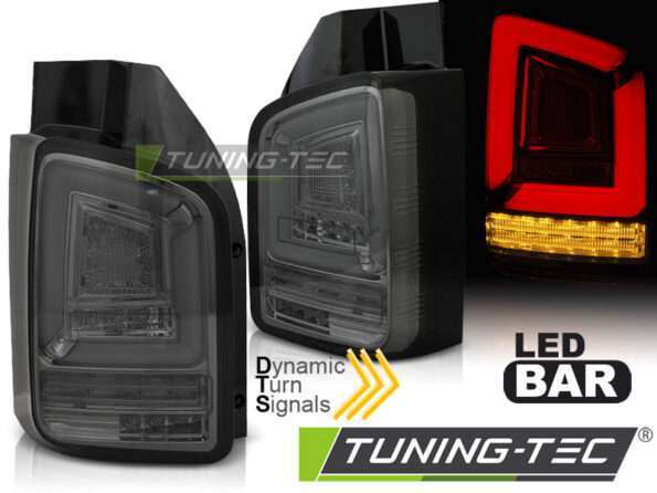 Πίσω φανάρια  led SMOKE SEQ για VW T6 15-19 TR