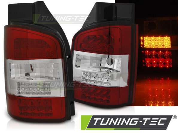 Πίσω φανάρια  led Κόκκινο Λευκό για VW T5 04.03-09 TRASNPORTER