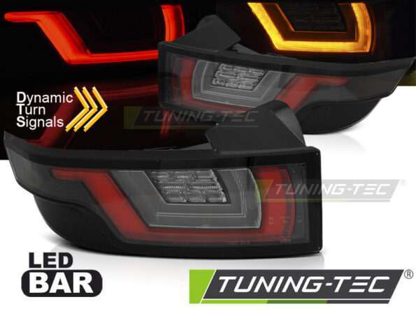 LAND ROVER RANGE ROVER EVOQUE 11-18 Κόκκινο Λευκό Μαύρο LED