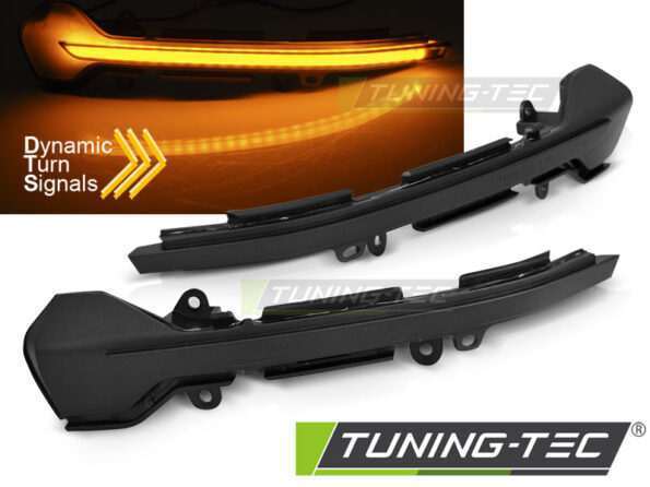 Πλαϊνό φλας IN THE MIRROR SMOKE LED SEQ για SEAT LEON 12-16 / IBIZA 17- / ARONA 17-