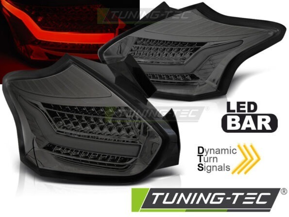 FORD FOCUS 3 15-18 HATCHBACK SMOKE SEQ LED