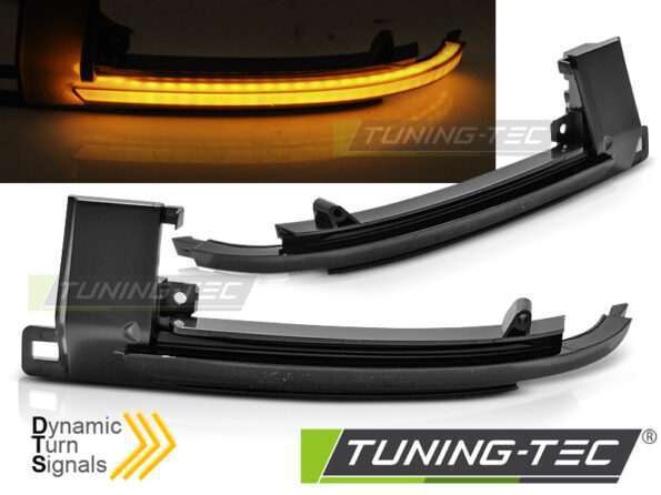 Πλαϊνό φλας IN THE MIRROR SMOKE LED SEQ για AUDI A3 08-10/ A4 07-10/ A5 07-10/ A6 08-10/ Q3 11-17