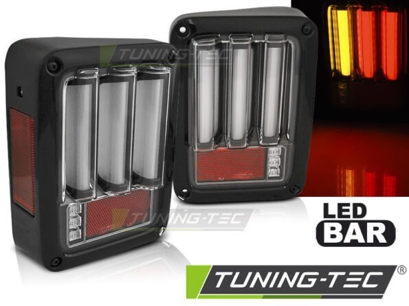 CHRYSLER JEEP WRANGLER JK 07-18 LED BAR Μαύρο