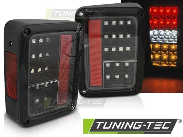 CHRYSLER JEEP WRANGLER JK 07-18 LED Μαύρο